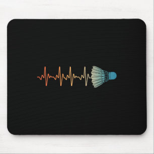 Badminton Art For Men Women Badminton Lover Badmin Mouse Mat