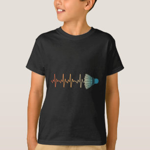 Badminton Art For Men Women Badminton Lover Badmin T-Shirt