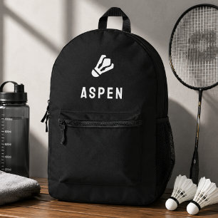 Badminton Backpack   Custom Player Name Sports Bag