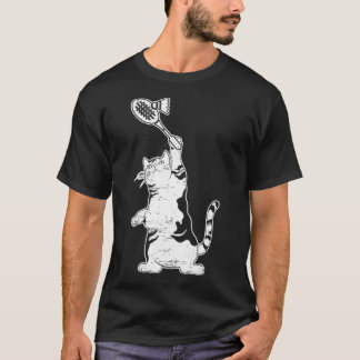 Badminton Badminton Cat badminton coach s badminto T-Shirt