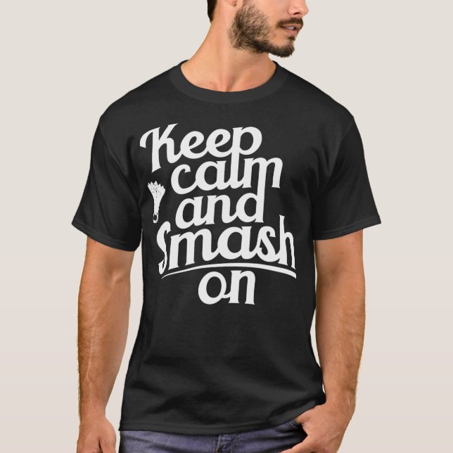 Badminton  badminton coach apparel badminton playe T-Shirt (Front)