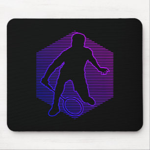 Badminton Badminton Player Men Women Shuttle Mouse Mat