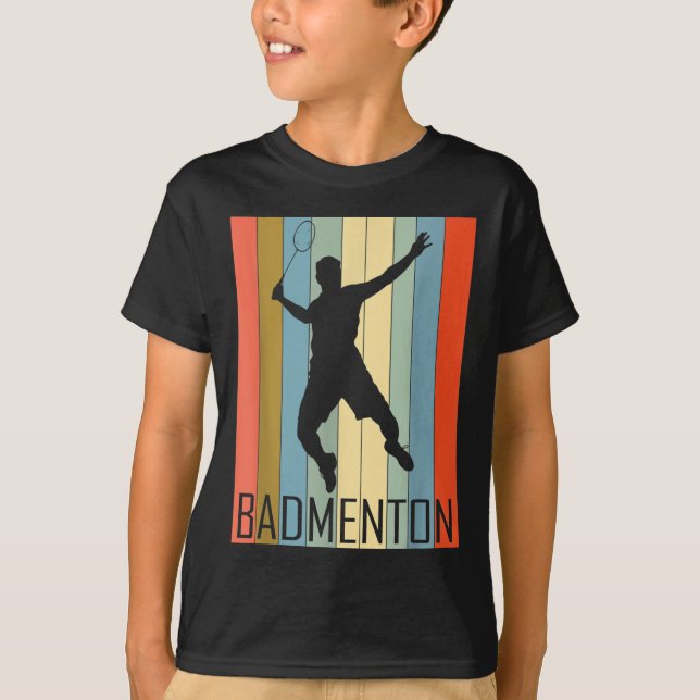Badminton - Badminton Player  T-Shirt (Front)
