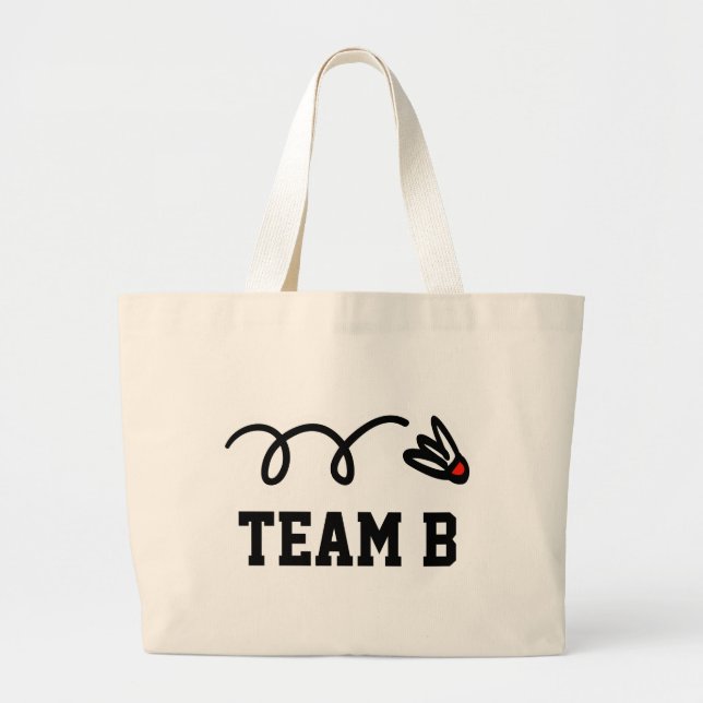 Badminton bag with custom team name (Front)