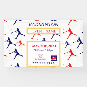 BADMINTON BANNER