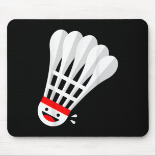 Badminton - Big Happy Shuttle Mouse Mat
