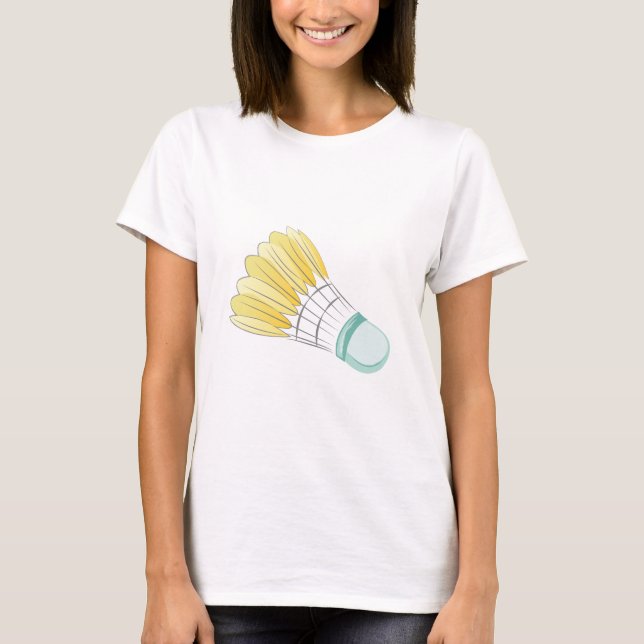 Badminton Birdie T-Shirt (Front)