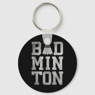 Badminton Birdies Shuttle Badminton Players And Lo Key Ring