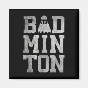 Badminton Birdies Shuttle Badminton Players And Lo Magnet