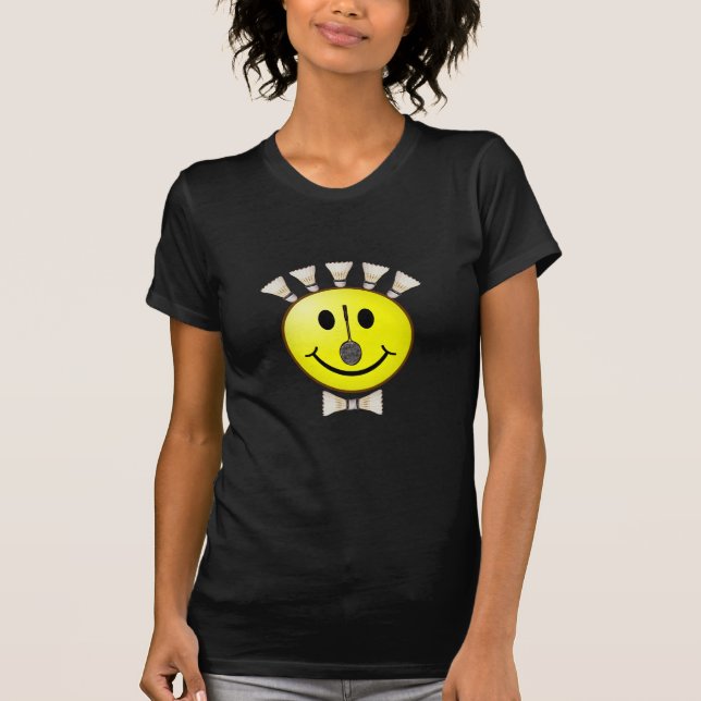 Badminton Bowtie T-Shirt (Front)