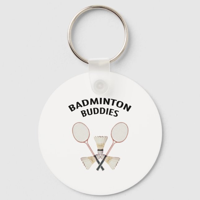 Badminton Buddies Key Ring (Front)