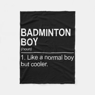 Badminton Champion Birdie Apparel Fleece Blanket