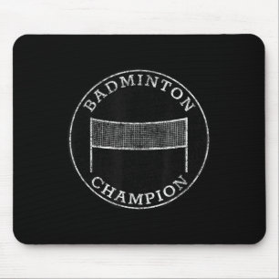 Badminton Champion Competitive Family Backyard Spo Mouse Mat