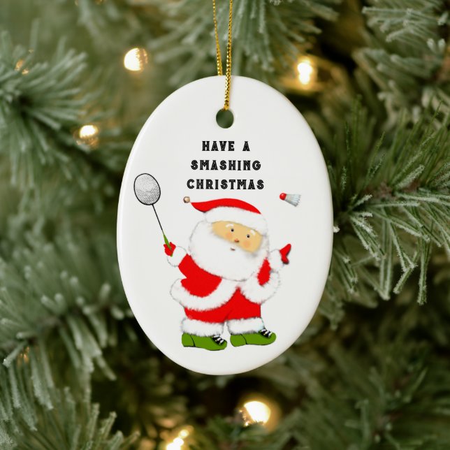 Badminton Christmas Collectable Ceramic Tree Decoration (Tree)