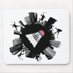 Badminton City Mouse Mat