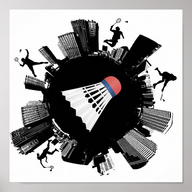 Badminton City Poster (Front)