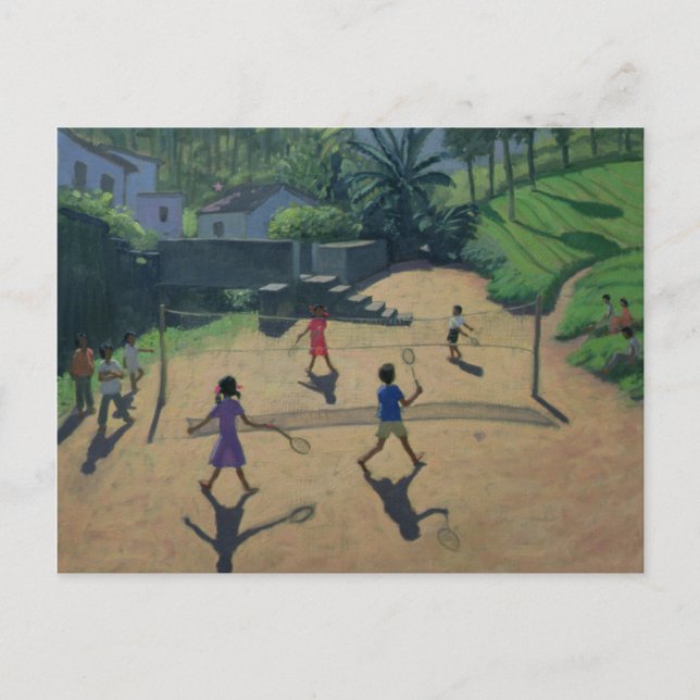 Badminton Coonoor India Postcard (Front)