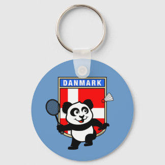 Badminton Denmark Panda Key Ring