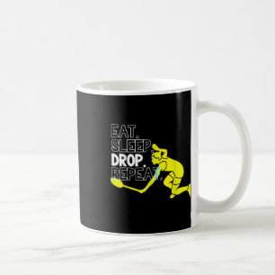 Badminton. Eat. Sleep. Drop. Repeat.  Coffee Mug