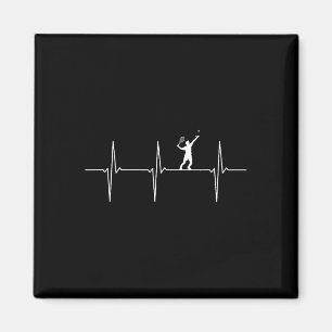 Badminton Ecg Heartbeat Shuttle Pulse Frequency Magnet