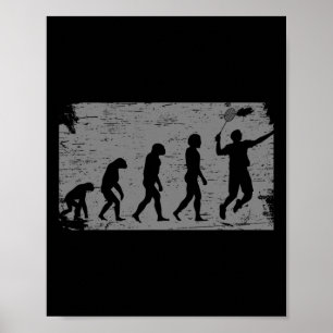 Badminton Evolution Poster