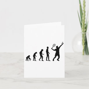 Badminton Evolution Shuttle Funny  Card