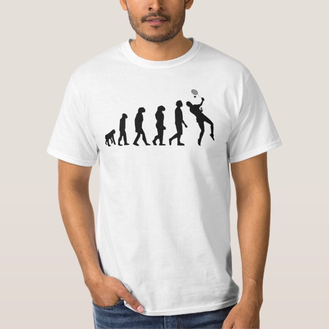 Badminton Evolution T-Shirt (Front)