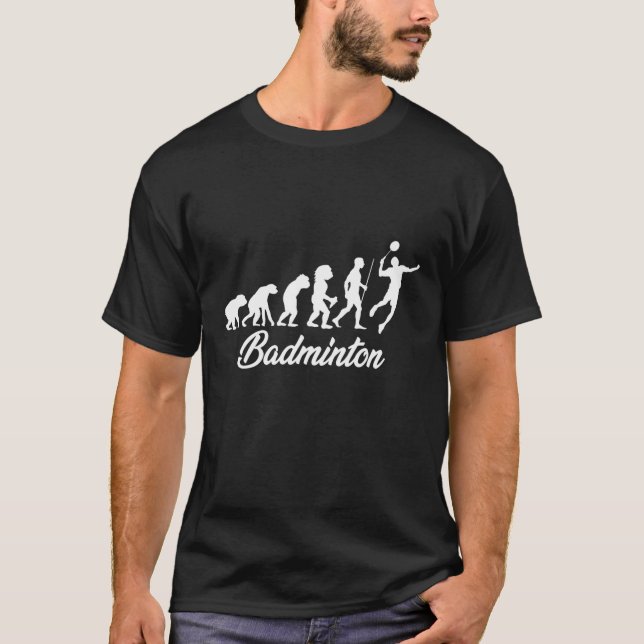 Badminton Evolution T-Shirt (Front)