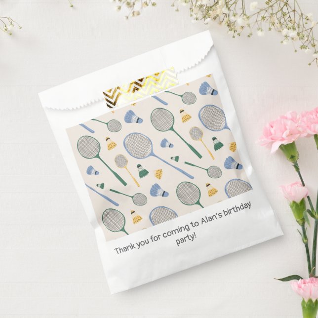 Badminton Favour Bags (Sealed)