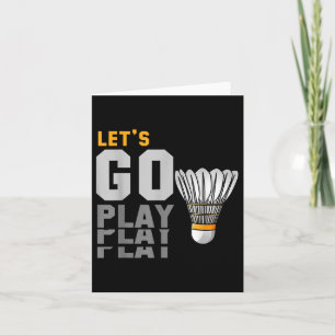 Badminton For Mens, Badminton For Women, Badminton Card