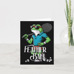 Badminton Frog Shuttle Poona  Card