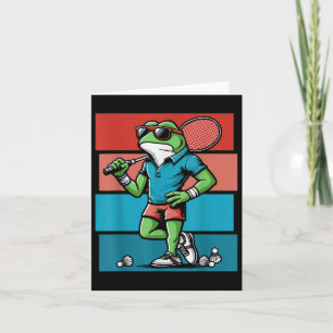 Badminton Frog Shuttle Poona  Card