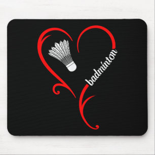 Badminton Game Coach Shuttle Player Badminton Play Mouse Mat