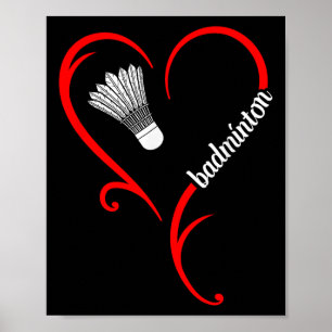 Badminton Game Coach Shuttle Player Badminton Play Poster
