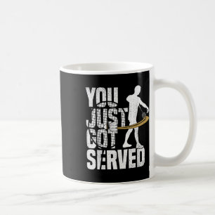 Badminton Game Lover Served Shuttle Player Badmint Coffee Mug