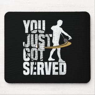 Badminton Game Lover Served Shuttle Player Badmint Mouse Mat