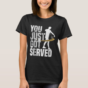 Badminton Game Lover Served Shuttle Player Badmint T-Shirt