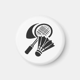 Badminton gift ideas magnet