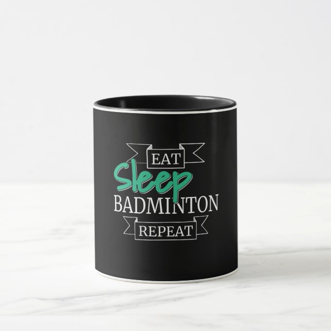 Badminton Gifts Mug (Center)