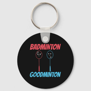 Badminton Goodminton Racket Meme Key Ring
