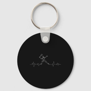 Badminton Heartbeat Shuttle Boys Kids Youth Men  Key Ring