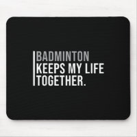 Badminton Hobby Badminton Player Quote