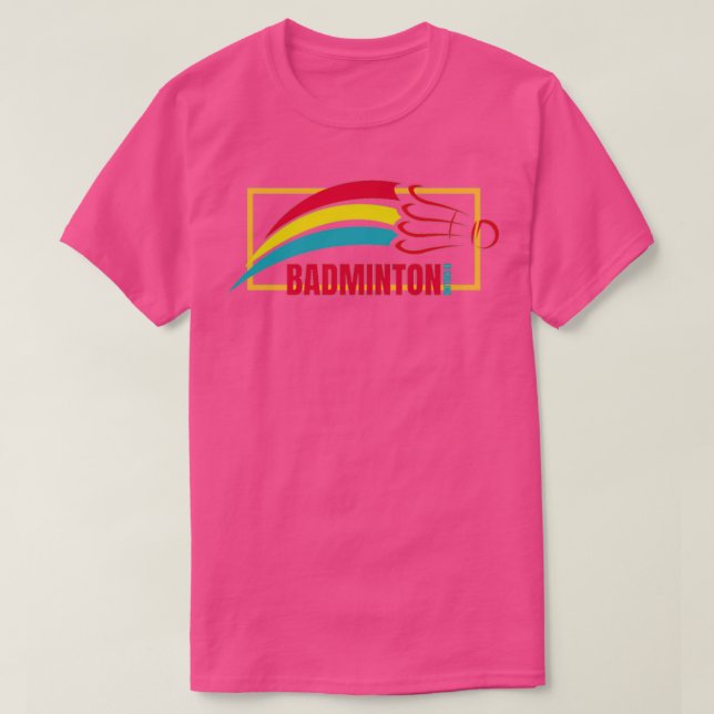 Badminton Is Calling 7 T-Shirt (Design Front)