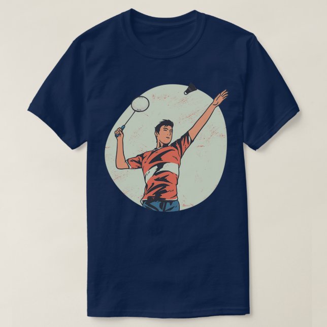 Badminton Is Calling 9 T-Shirt (Design Front)