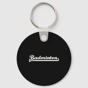 Badminton key ring