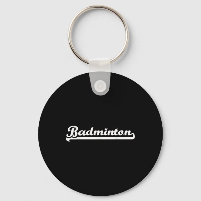 Badminton  key ring (Front)
