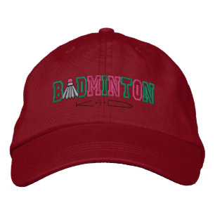 Badminton Kid Embroidered Hat