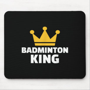 Badminton King Mouse Mat