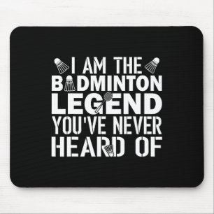 Badminton Legend Youve Never Heard Of Coach Outfit Mouse Mat
