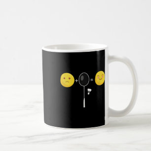 Badminton Love Happy Team Player Coach Funny Shutt Coffee Mug
